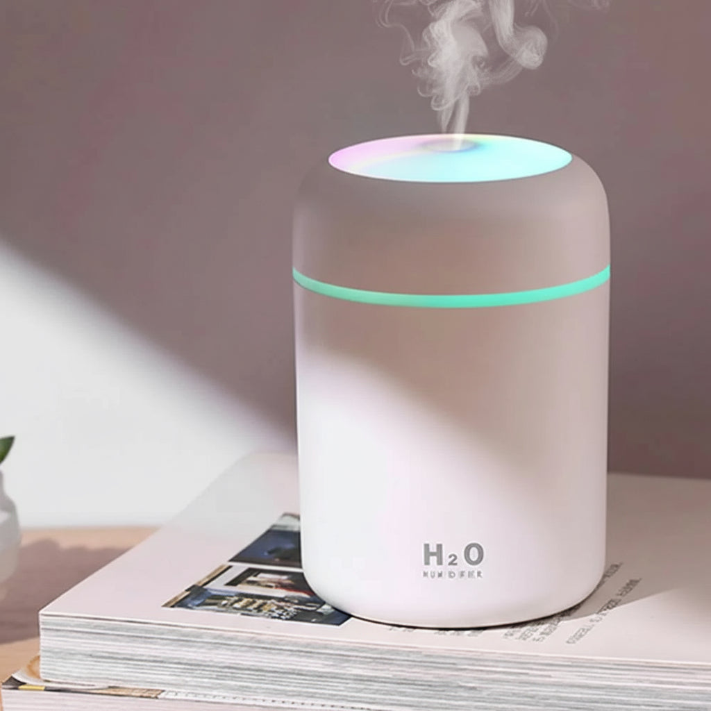 Mini Portable USB Air Humidifier Ultrasonic Purifier Aroma Diffuser Steam Mist Maker Home Office Car Atomizer Aromatherapy
