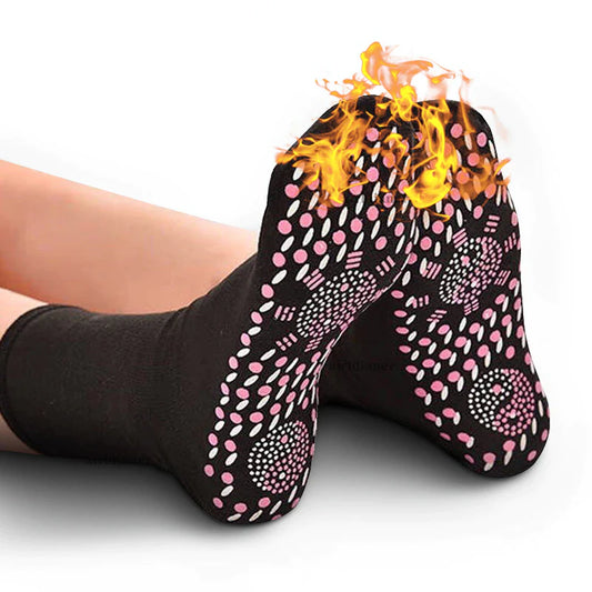 Winter Self-Heating Health Care Socks Women Ski Sports Self Heated Massage Man Short Sock Magnetic Therapy Comfortable Warm Sox